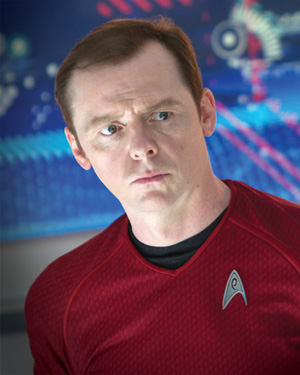 Simon Pegg, Star Trek Vers les t&eacute;n&egrave;bres